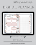 Digital Planner-The Abstract Shapes Edition-Grey Chateau