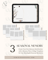 Digital Daily Journal: Cozy Winter Edition