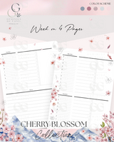 Printable Planner Bundle-Cherry Blossom Collection