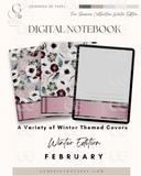 5-Subject Digital Notebook-Cozy Winter Edition