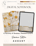 5-Subject Digital Notebook-Sunny Summer Edition