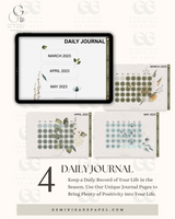 Digital Daily Journal: Blooming Spring Edition