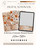 5-Subject Digital Notebook-Warm Autumn Edition