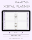 Digital Planner-Minimalist Edition-Radiant Lilac