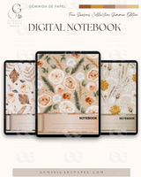 5-Subject Digital Notebook-Sunny Summer Edition