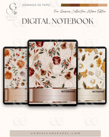 5-Subject Digital Notebook-Warm Autumn Edition