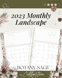 Printable Planner Bundle-Botany Sage Collection