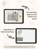 Digital Daily Journal: Blooming Spring Edition