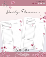 Printable Planner Bundle-Sakura Collection