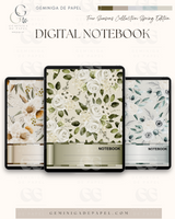 5-Subject Digital Notebook-Blooming Spring Edition