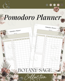 Printable Planner Bundle-Botany Sage Collection