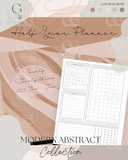 Printable Planner Bundle-Modern Abstract Collection