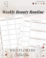 Printable Planner Bundle-Wildflowers Collection